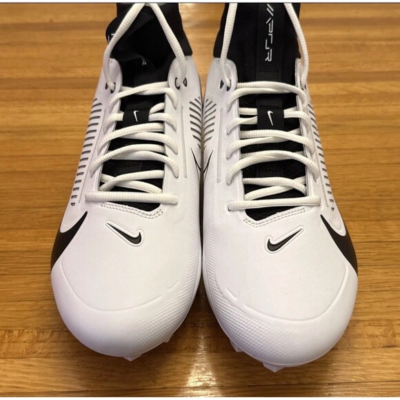 Mens Size 10 Nike Vapor Edge Pro 360 2 TB Football Cleats White Black main image 5